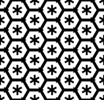 Black seamless abstract pattern. Overlay for background and backdrop. Ornamental design. PNG graphic illustration with transparent background.