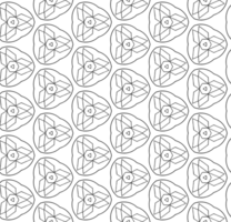 Black seamless abstract pattern. Overlay for background and backdrop. Ornamental design. PNG graphic illustration with transparent background.