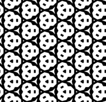 Black seamless abstract pattern. Overlay for background and backdrop. Ornamental design. PNG graphic illustration with transparent background.