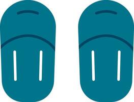 Sandal Flat Icon vector