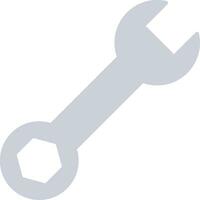 Spanner Flat Icon vector