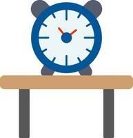 Table Watch Flat Icon vector