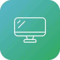 Monitor Vector Icon