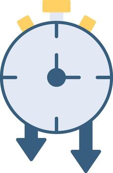 Timer Flat Icon vector