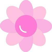 Clematis Flat Icon vector