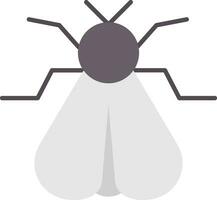 Moth Flat Icon vector