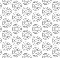 Black seamless abstract pattern. Overlay for background and backdrop. Ornamental design. PNG graphic illustration with transparent background.