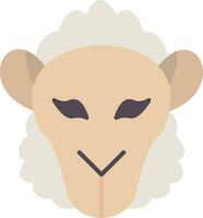 Sheep Flat Icon vector