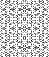 Black seamless abstract pattern. Overlay for background and backdrop. Ornamental design. PNG graphic illustration with transparent background.