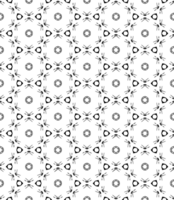 Black seamless abstract pattern. Overlay for background and backdrop. Ornamental design. PNG graphic illustration with transparent background.