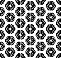 Black seamless abstract pattern. Overlay for background and backdrop. Ornamental design. PNG graphic illustration with transparent background.