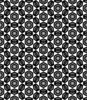 Black seamless abstract pattern. Overlay for background and backdrop. Ornamental design. PNG graphic illustration with transparent background.