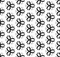 Black seamless abstract pattern. Overlay for background and backdrop. Ornamental design. PNG graphic illustration with transparent background.