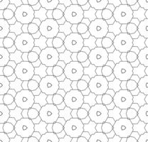 Black seamless abstract pattern. Overlay for background and backdrop. Ornamental design. PNG graphic illustration with transparent background.