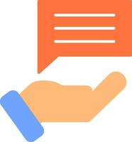 Feedback Flat Icon vector