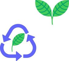 Ecology Flat Icon vector
