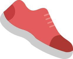 Running Shoes Flat Icon vector