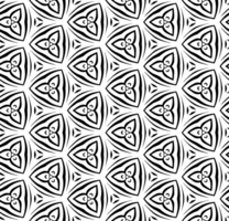 Black seamless abstract pattern. Overlay for background and backdrop. Ornamental design. PNG graphic illustration with transparent background.