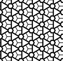 Black seamless abstract pattern. Overlay for background and backdrop. Ornamental design. PNG graphic illustration with transparent background.