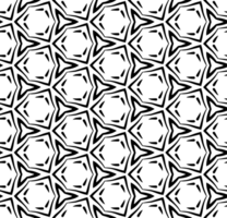 Black seamless abstract pattern. Overlay for background and backdrop. Ornamental design. PNG graphic illustration with transparent background.