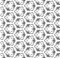Black seamless abstract pattern. Overlay for background and backdrop. Ornamental design. PNG graphic illustration with transparent background.