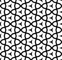 Black seamless abstract pattern. Overlay for background and backdrop. Ornamental design. PNG graphic illustration with transparent background.