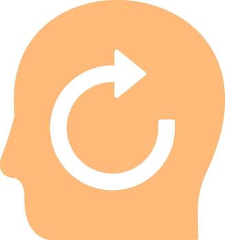 actualizar icono plano vector