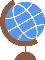 Globe Flat Icon vector