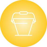 Bucket Vector Icon