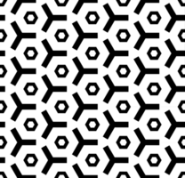 Black seamless abstract pattern. Overlay for background and backdrop. Ornamental design. PNG graphic illustration with transparent background.