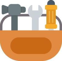 Toolkit Flat Icon vector