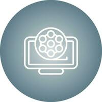 Film Reel Vector Icon