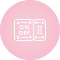 Light Switch Vector Icon