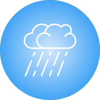 icono de vector de nubes