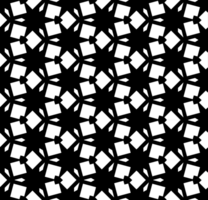 Black seamless abstract pattern. Overlay for background and backdrop. Ornamental design. PNG graphic illustration with transparent background.