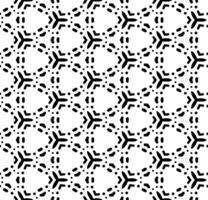 Black seamless abstract pattern. Overlay for background and backdrop. Ornamental design. PNG graphic illustration with transparent background.