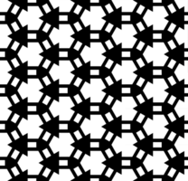 Black seamless abstract pattern. Overlay for background and backdrop. Ornamental design. PNG graphic illustration with transparent background.