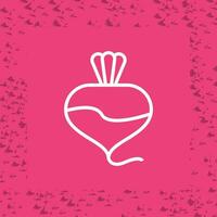 Turnip Vector Icon