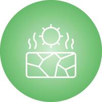 Drought Vector Icon