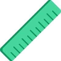 Ruler Flat Icon vector