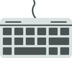 keyboard Flat Icon vector