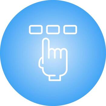 Seleccione vector icono