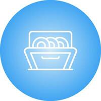 Dishwasher Vector Icon