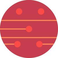 Mars Flat Icon vector