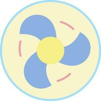 Fan Flat Icon vector