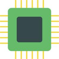 Circuit Board Flat Icon vector