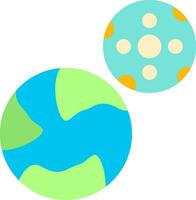 Planets Flat Icon vector