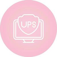 UPS Vector Icon