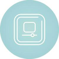 Video Stop Square Vector Icon