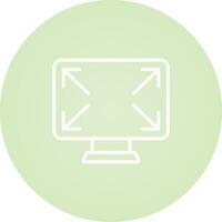 Fullscreen Icon Vector Icon
